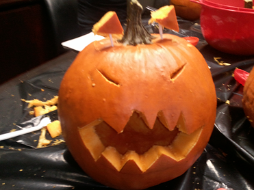 angry pumpkin media junction celebrates halloween