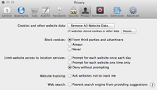 Clear Cache in Safari