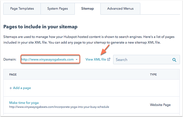 domain sitemap SEO strategy