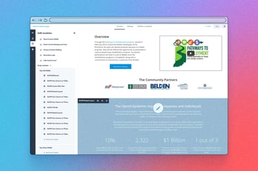 Belden website redesign. 