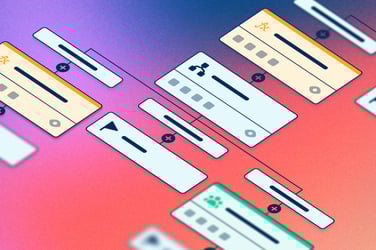 illustrative reference of a CRM workflow 