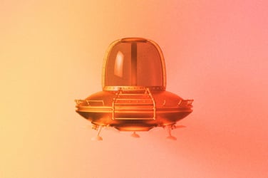 Flying UFO.