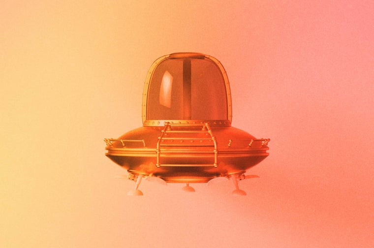 Illustration of a UFO