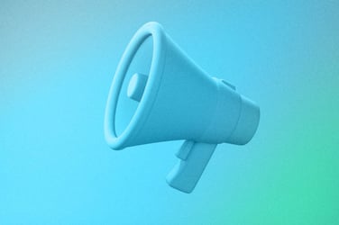 Megaphone for announcements. 