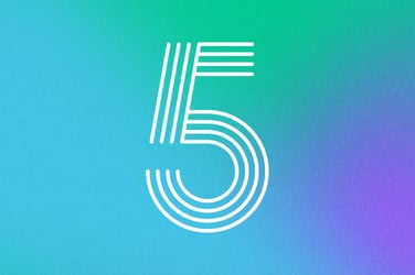The number five. 