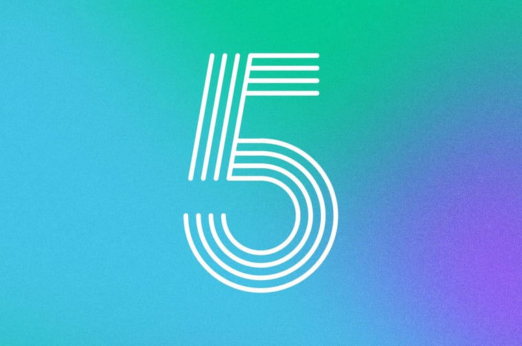 The number five. 