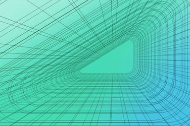 Graphic grid lines. 