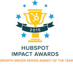 Hubspot impact award logo