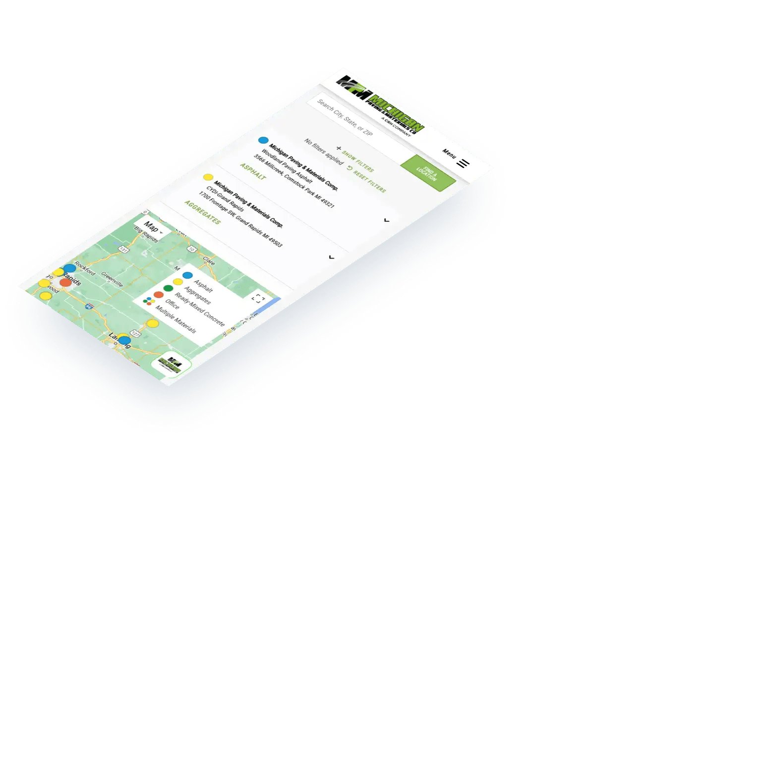 Example of a Construction Website
