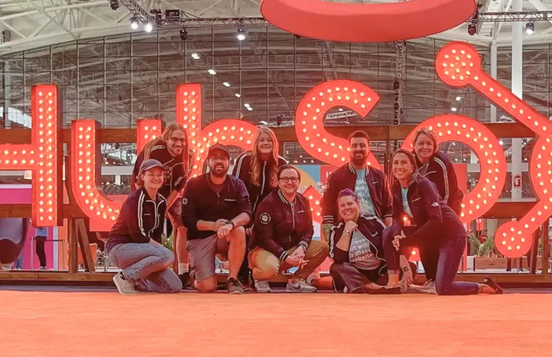 Media Junction team photo at Inbound 2022