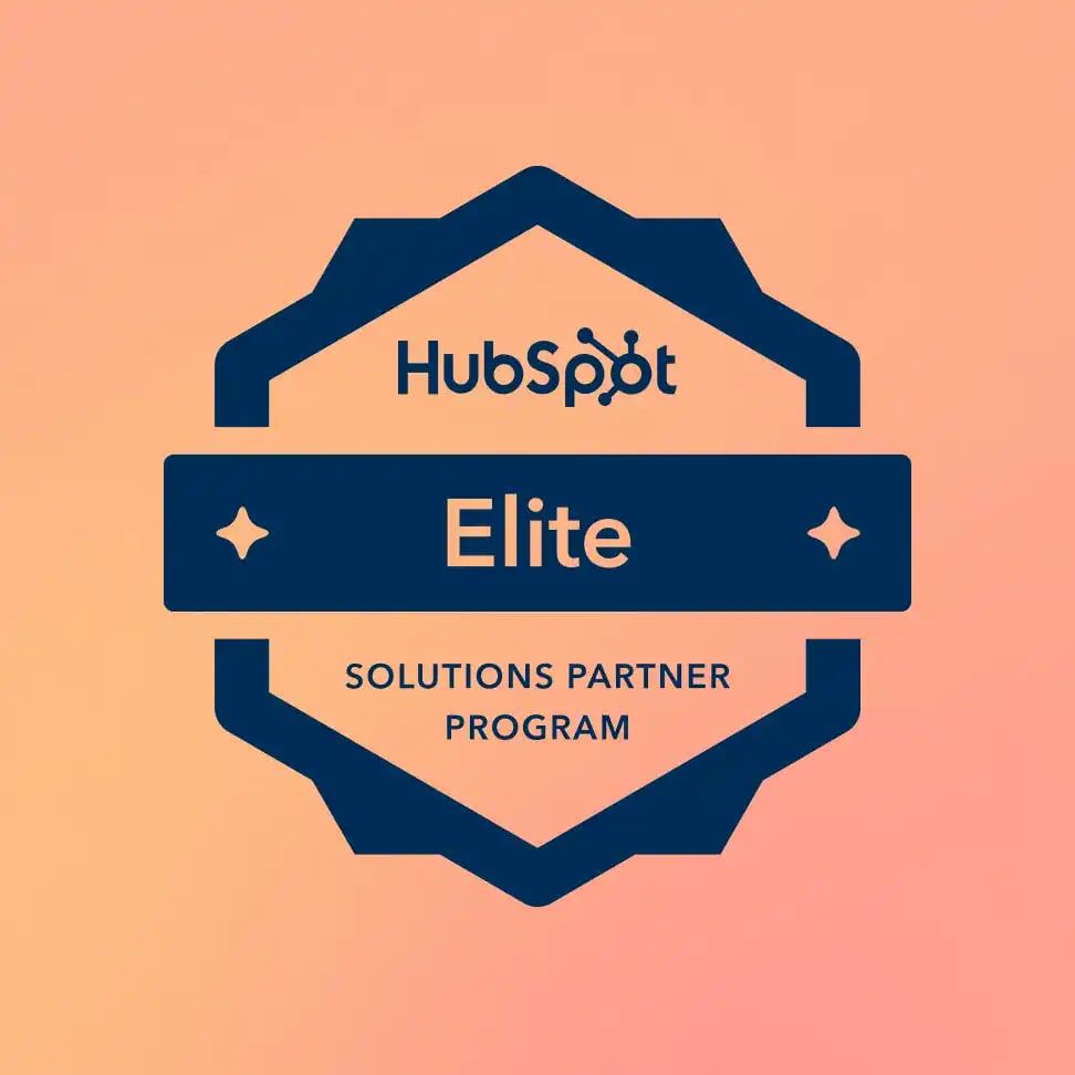 HubSpot Elite Solutions Partner Program badge