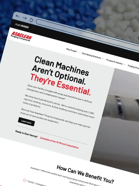 ASACLEAN Website Screenshot
