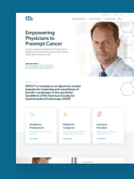 CDx Diagnostics Website Screenshot