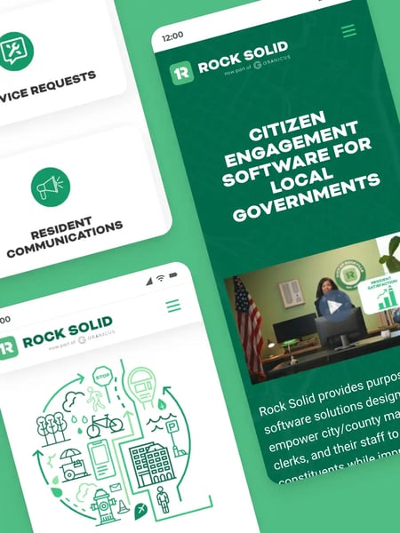 RockSolid Website Screenshot