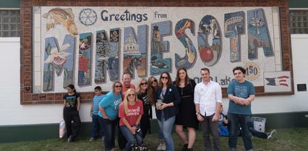 Media junction team at the Minnesota State Fair.