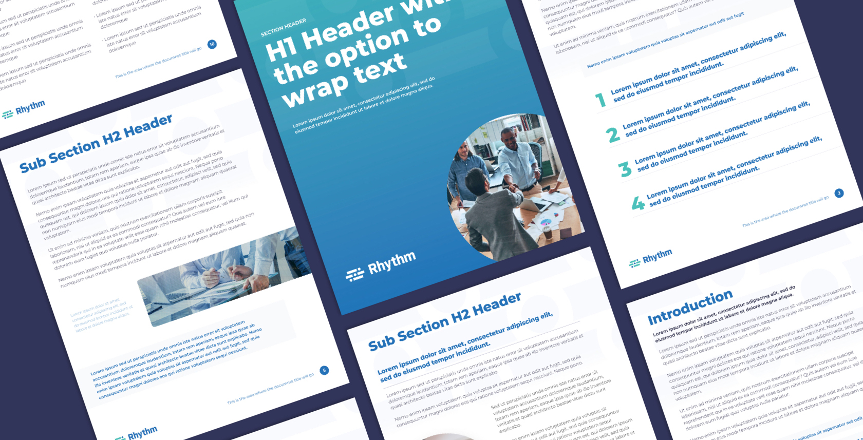 rhythm software marketing assets