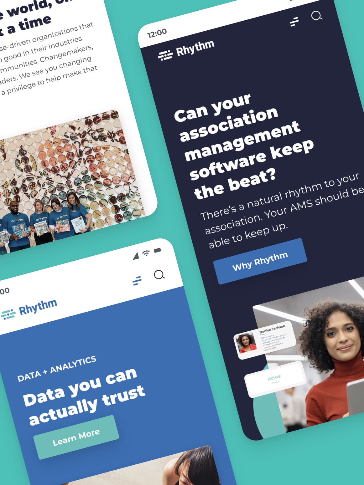 Association Management Software Website Design on HubSpot CMS